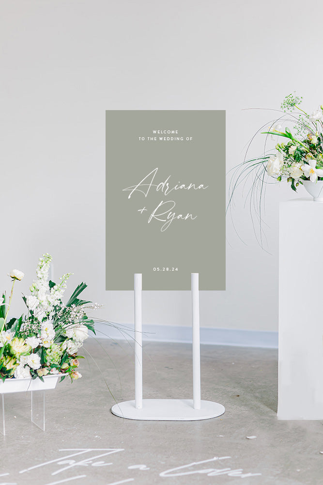 Adriana - Welcome Sign