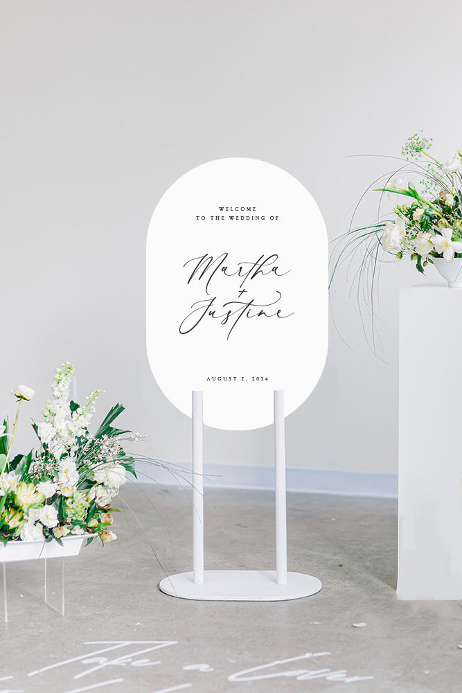 Martha - Welcome Sign