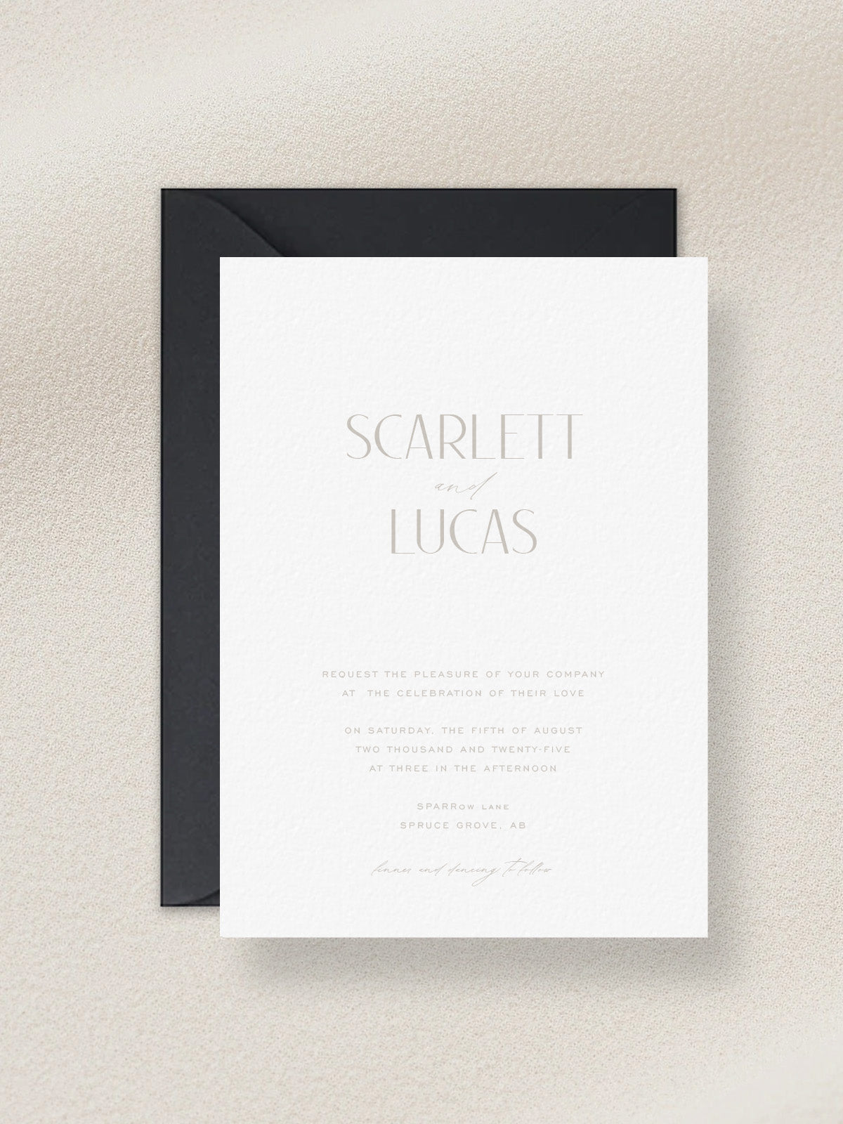 Scarlett - Wedding Invitation