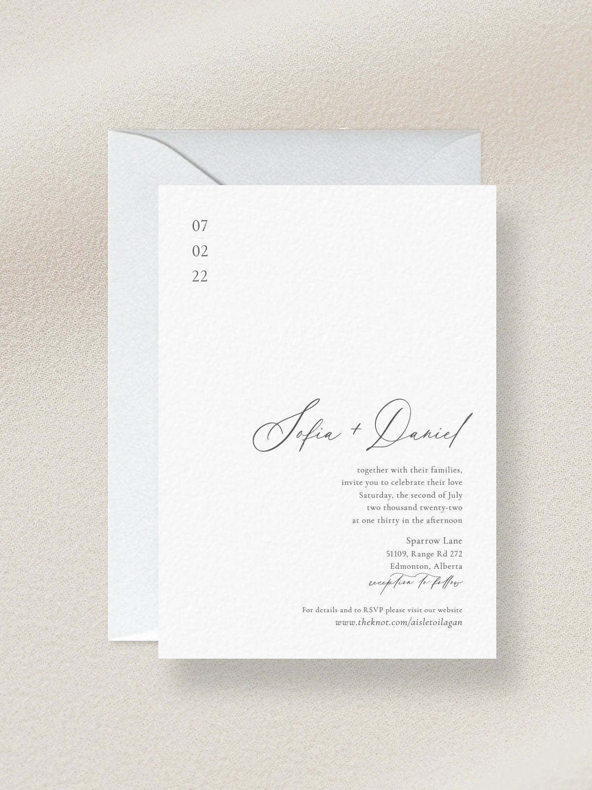 Sofia - Wedding Invitation
