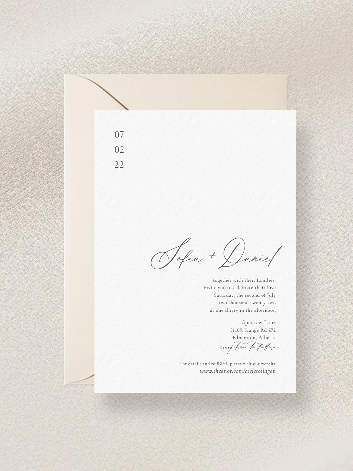 Sofia - Wedding Invitation