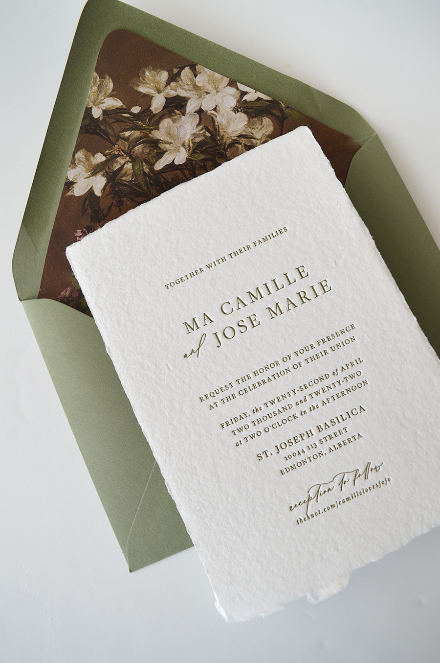 Camille - Wedding Invitation