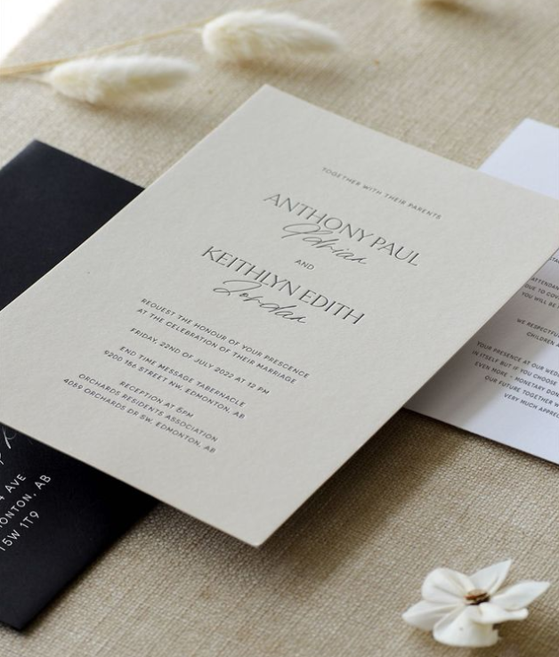 Keithlyn - Wedding Invitation