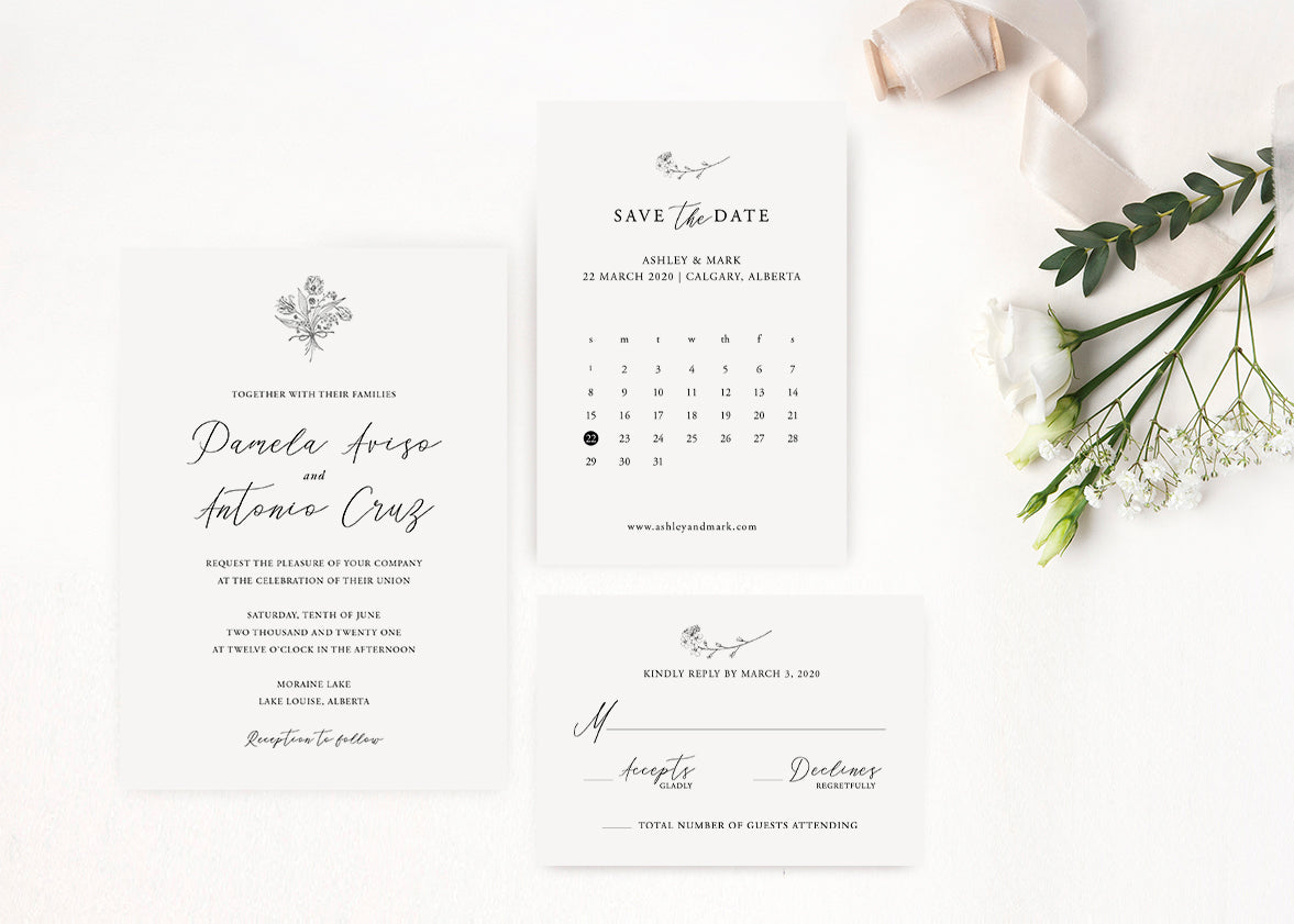 Sophia - Wedding Invitation