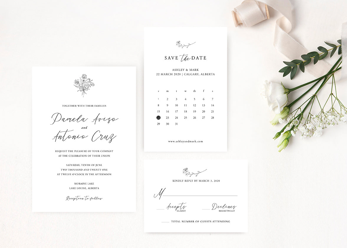 Sophia - Wedding Invitation