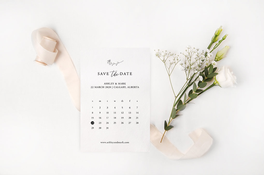 Calendar Save the Date