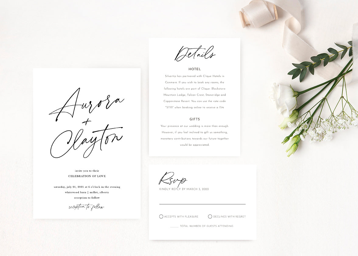 Adriana - Wedding Invitation