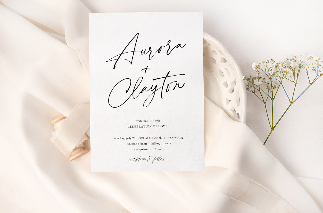 Adriana - Wedding Invitation