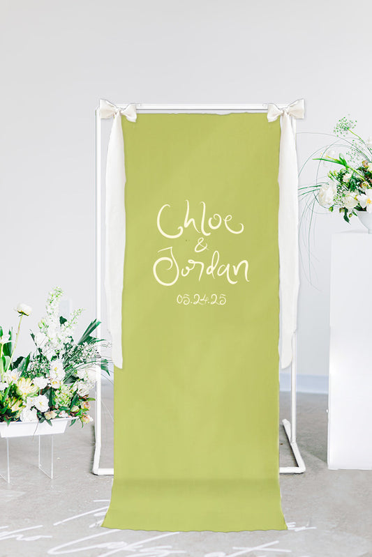 Chole - Fabric Welcome Sign